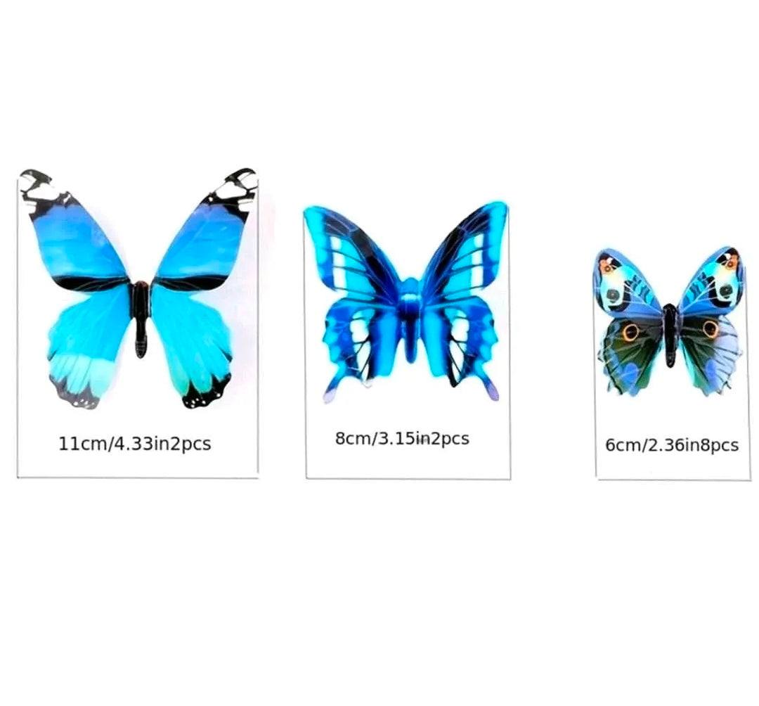 Kit de Decoración de Mariposas 3D para Pared