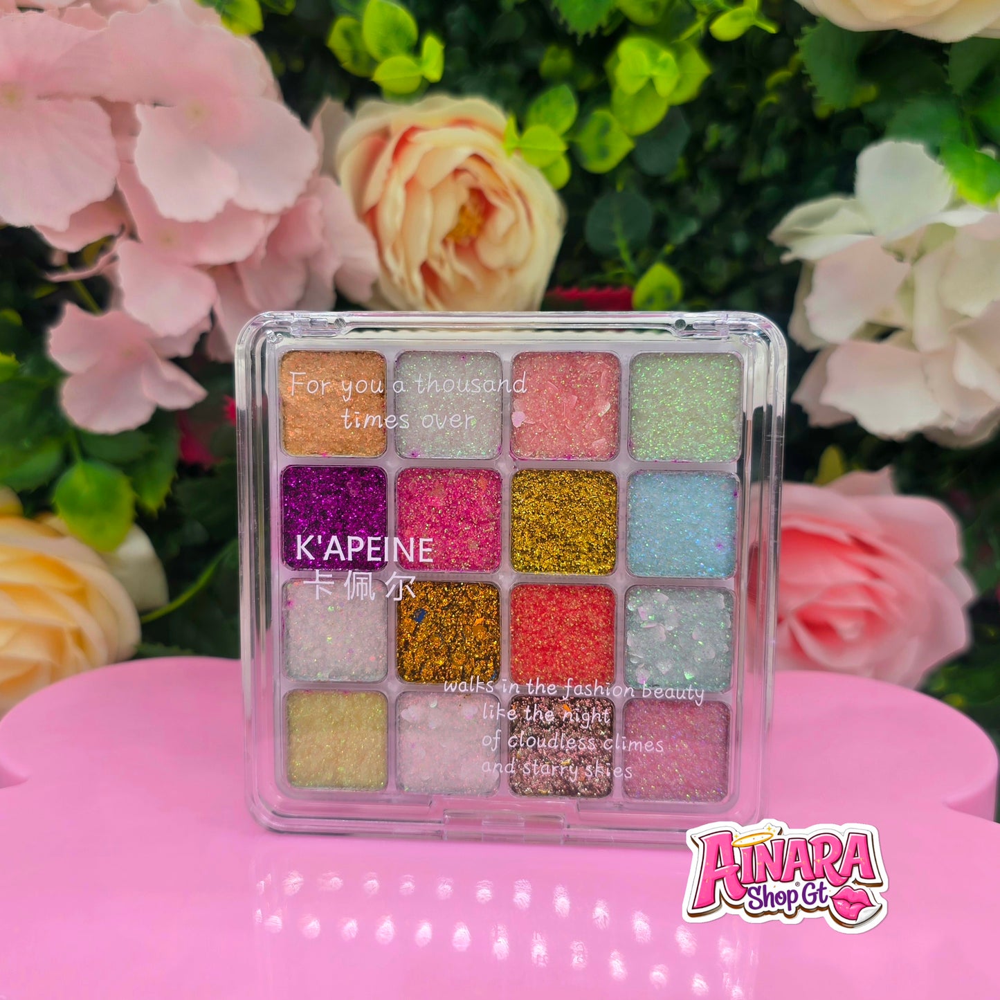 Paleta de Glitters