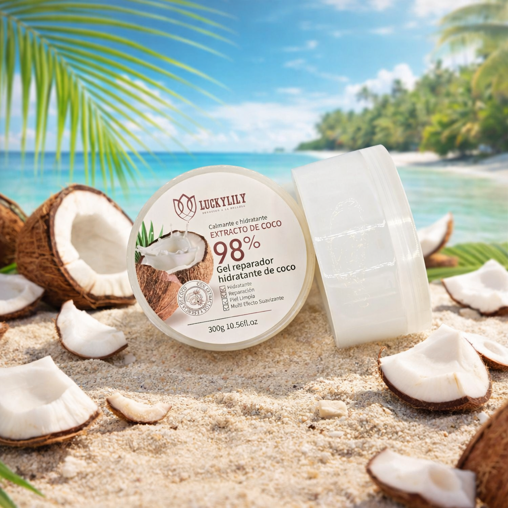 Gel Reparador Hidratante de Coco 98%
