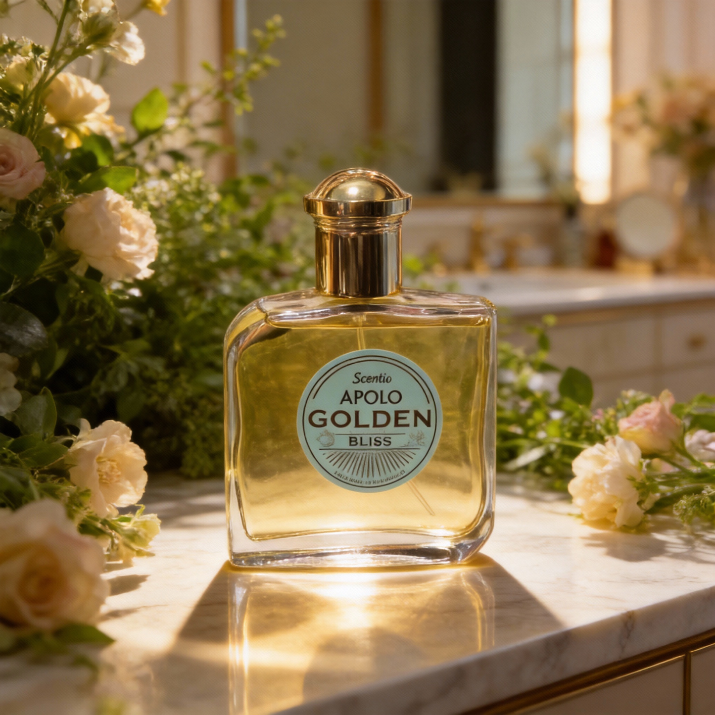Perfume Apolo Golden Bliss - Cítrica Vainilla 100ml