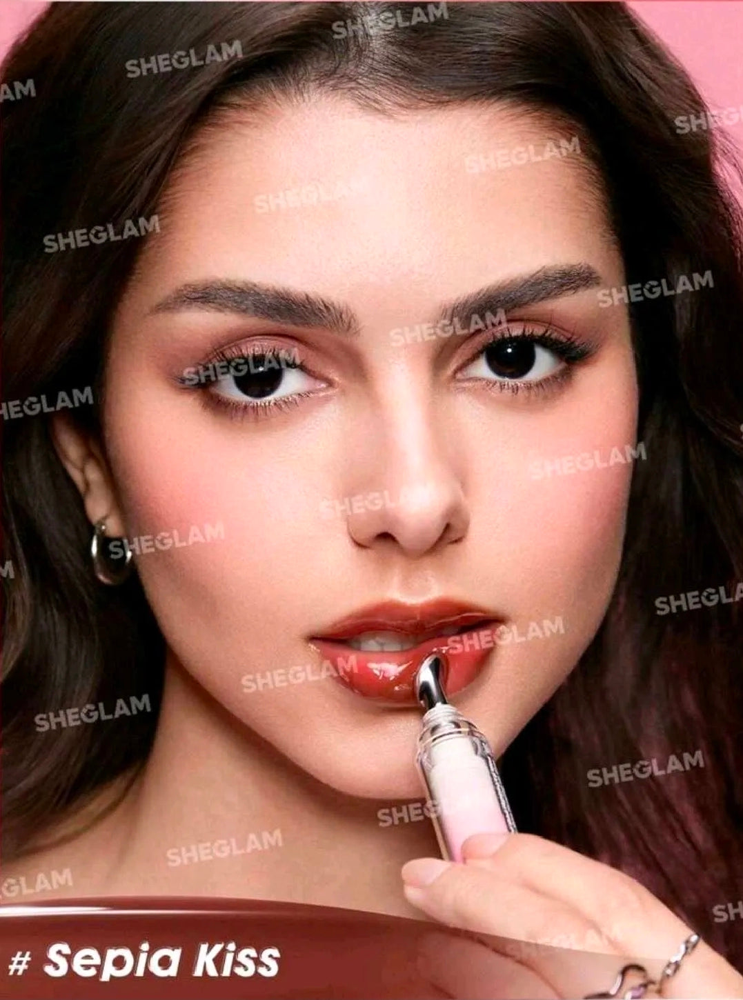 SHEGLAM - Gloss Voluminizador de Labios tono Sepia Kiss