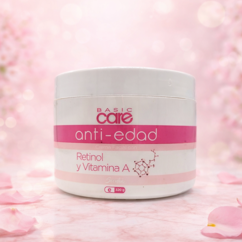 Crema Facial Anti-Edad con Retinol y Vitamina A