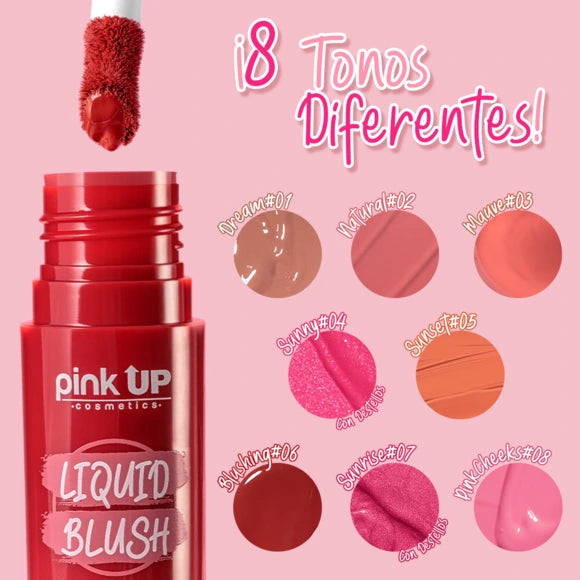 PINK UP - Rubor Líquido Liquid Blush