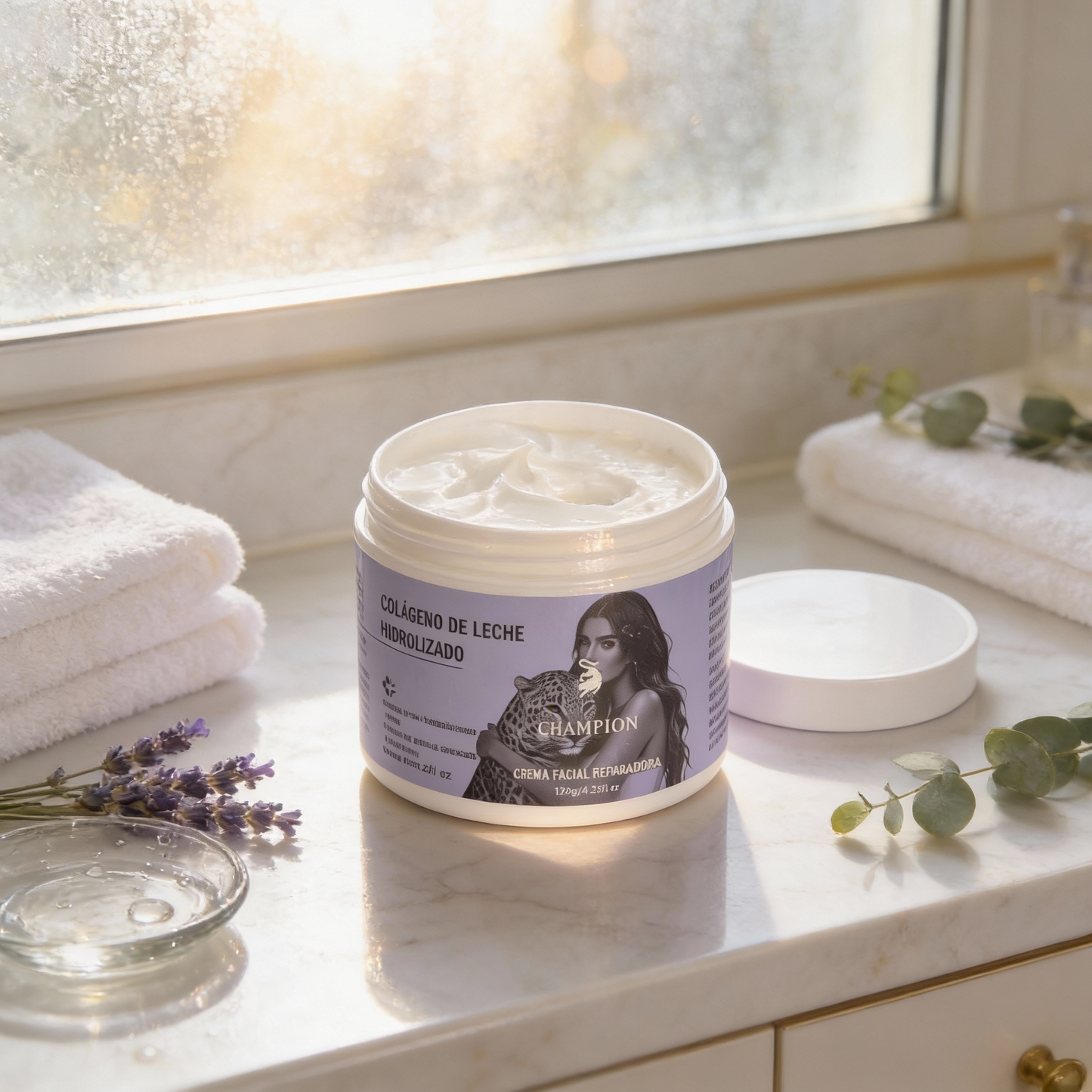 Crema Facial de Colágeno de Leche Hidrolizado