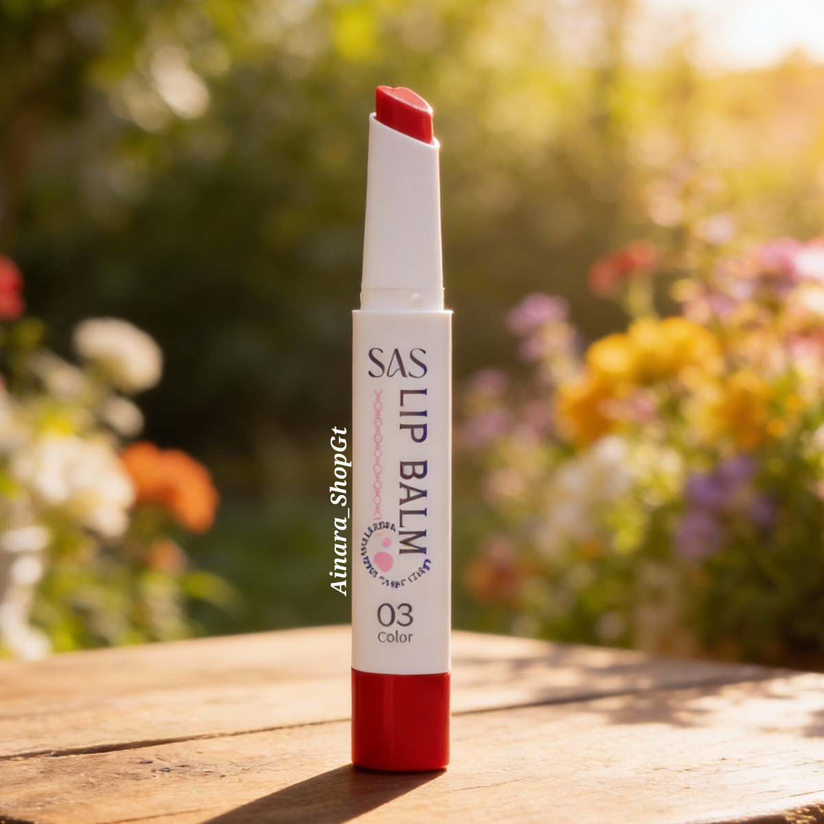 SAS - Bálsamo Labial en Barra Forma de Corazón