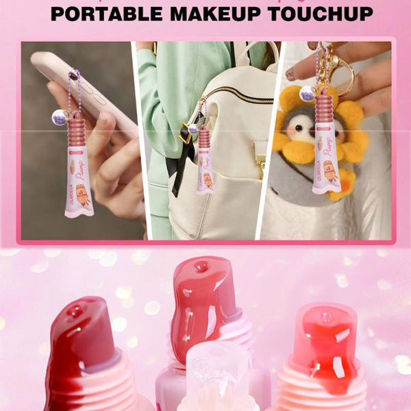 OLIBOLLA - Gloss reparador de labios con tinta y llavero