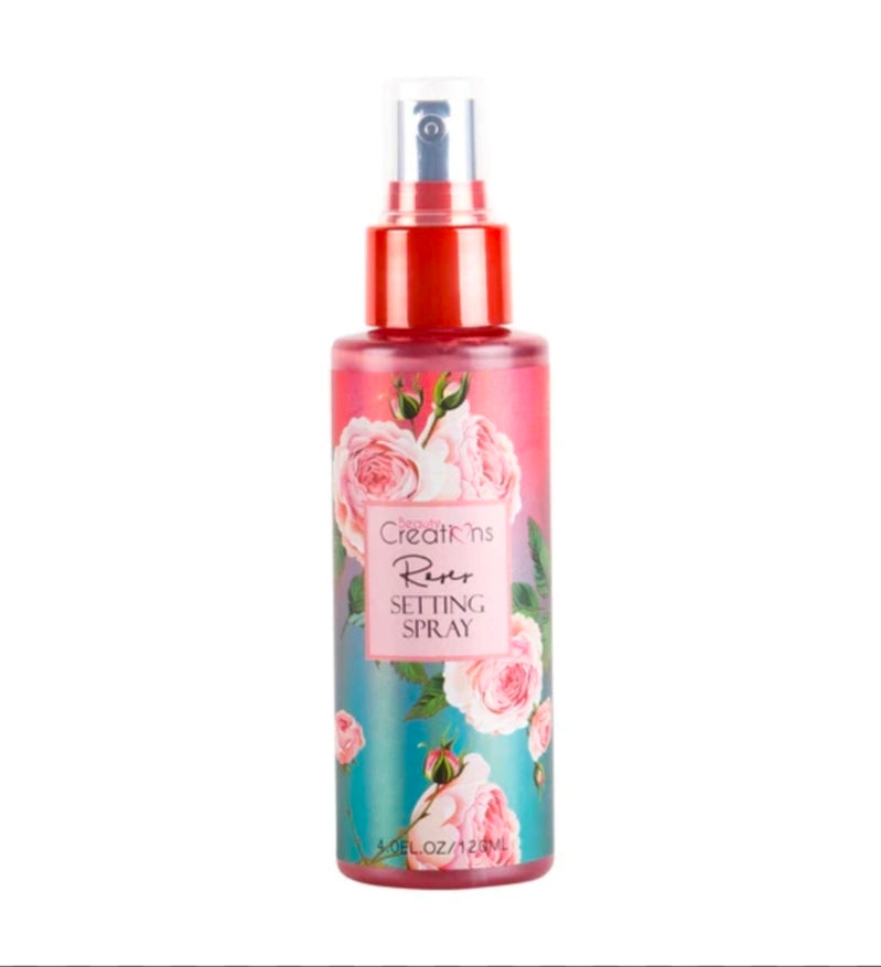 BEAUTY CREATIONS - Spray Fijador de Maquillaje Aroma Rosas