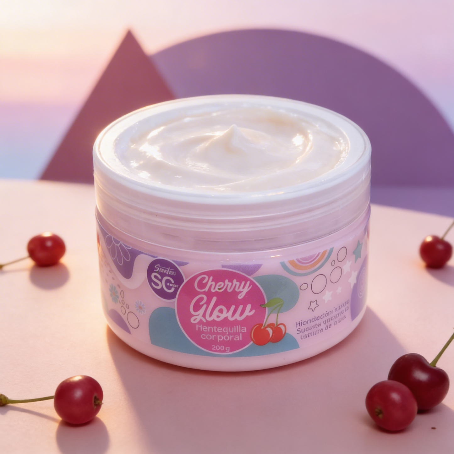 Mantequilla Corporal con Aroma a Cereza