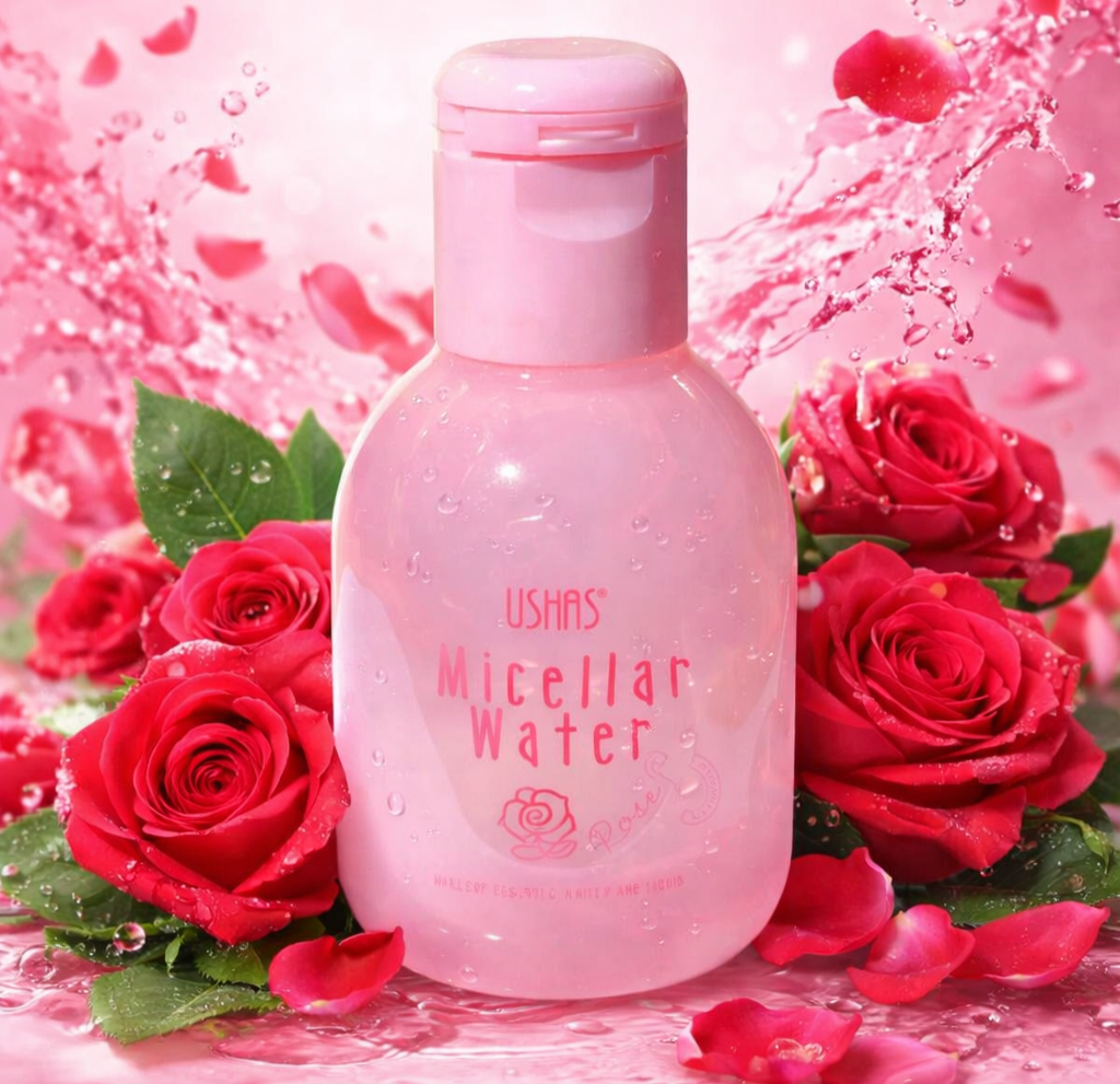USHAS - Agua Micelar con Extracto de Rosas