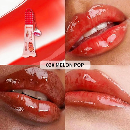 OLIBOLLA - Gloss reparador de labios con tinta y llavero