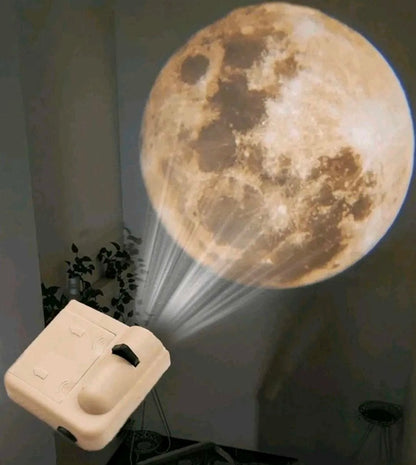 Lámpara Decorativa con Proyección Lunar