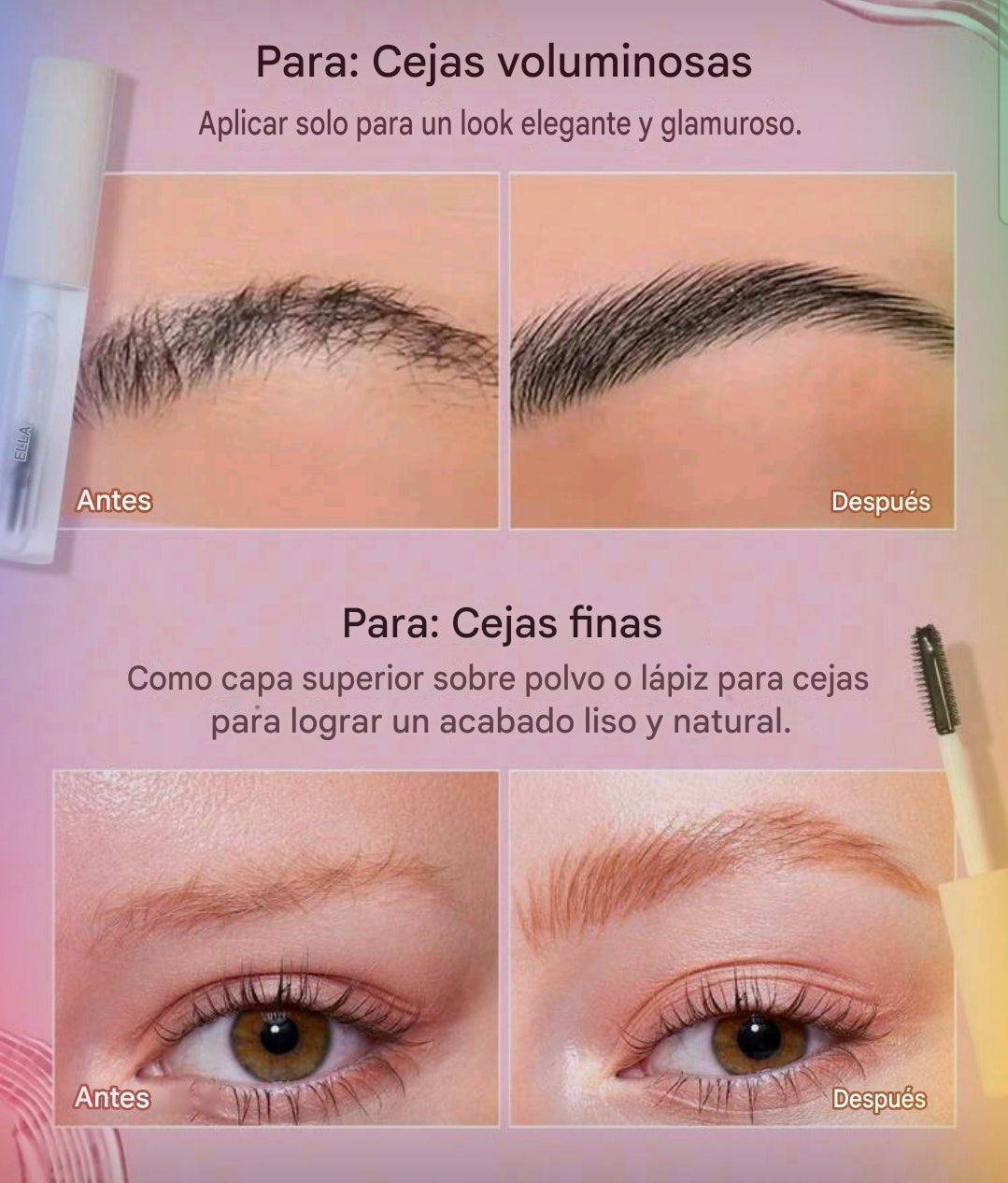SHEGLAM - Gel Fijador para Cejas Transparente