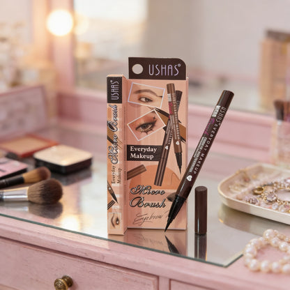 USHAS- Delineador tipo plumón para cejas y ojos