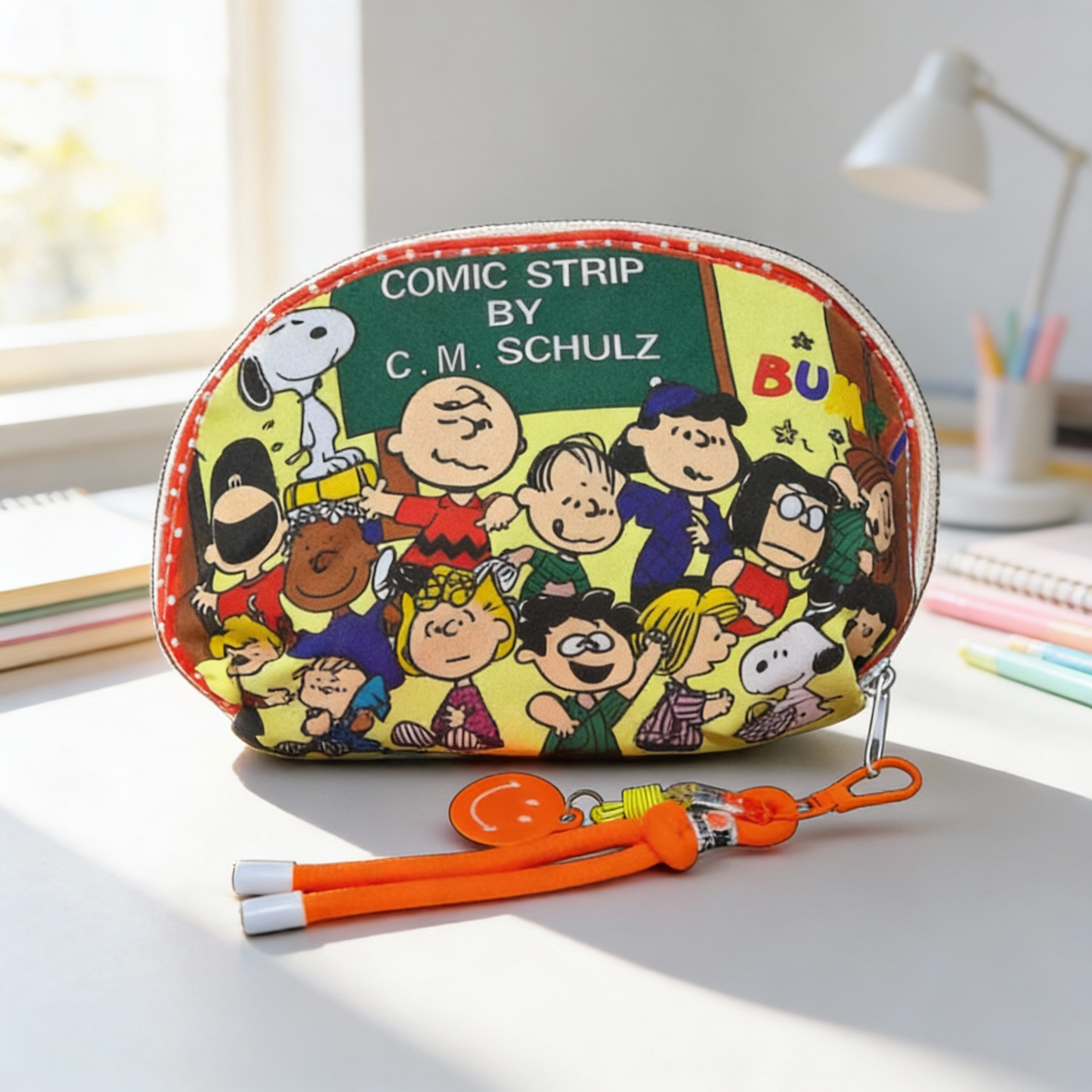 Estuche o Cosmetiquera con diseño de Snoopy