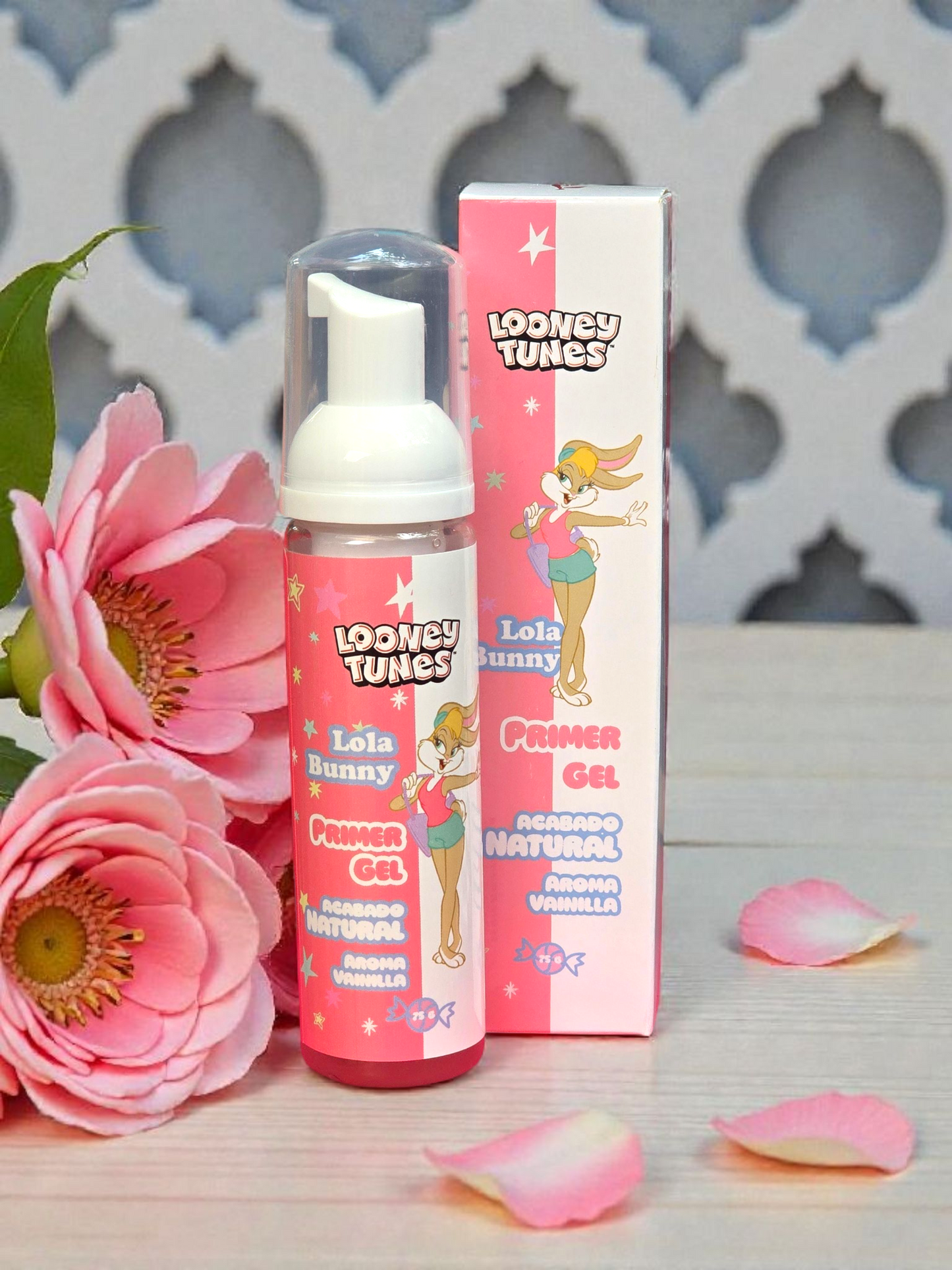Primer Hidratante en Gel con Aroma a Vainilla