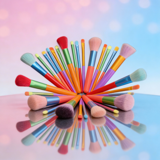 Set básico de 15 Brochas Multicolor