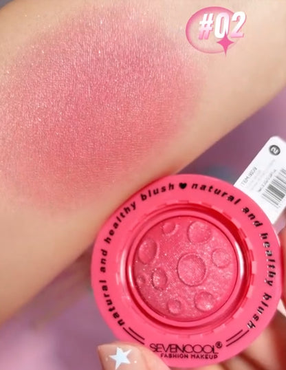 Rubor Brillante con Diseño de Planeta