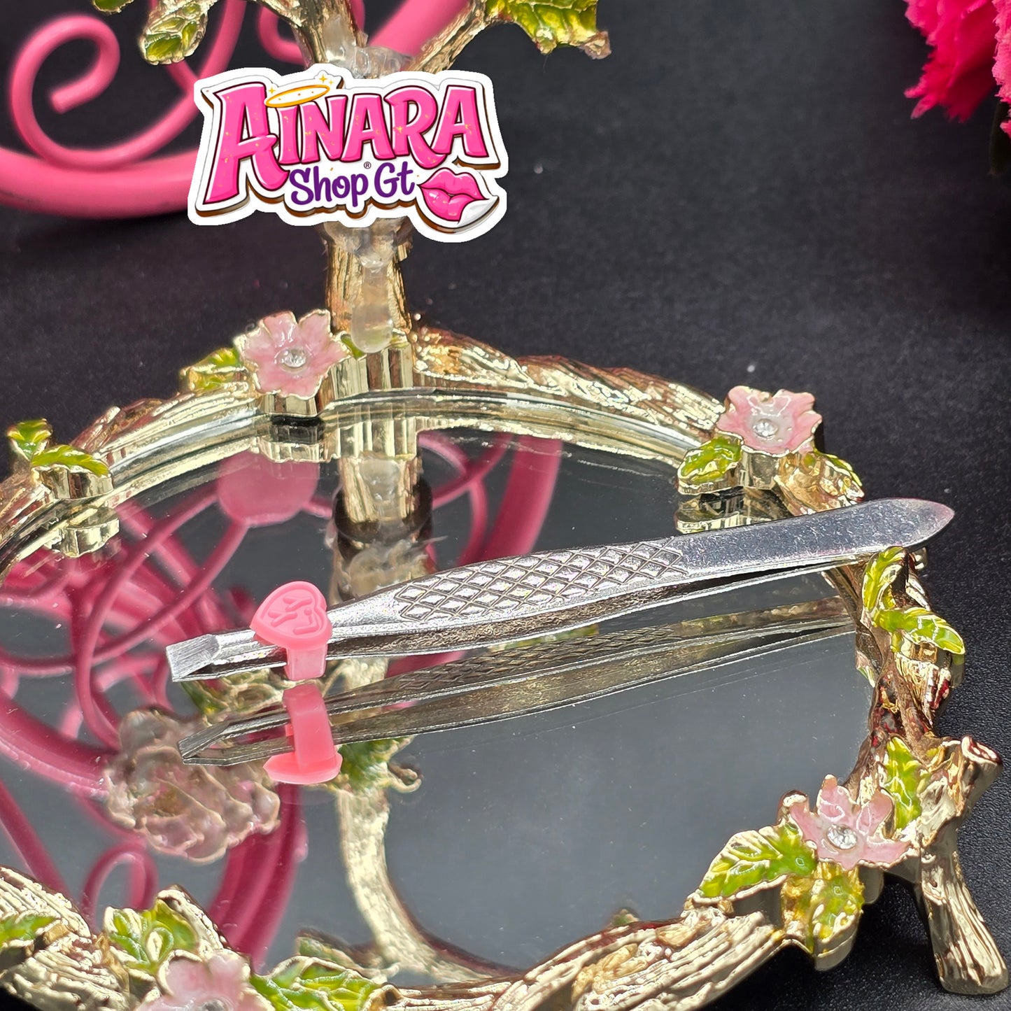 Pinza para depilar de Acero Inoxidable