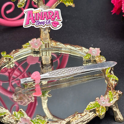 Pinza para depilar de Acero Inoxidable