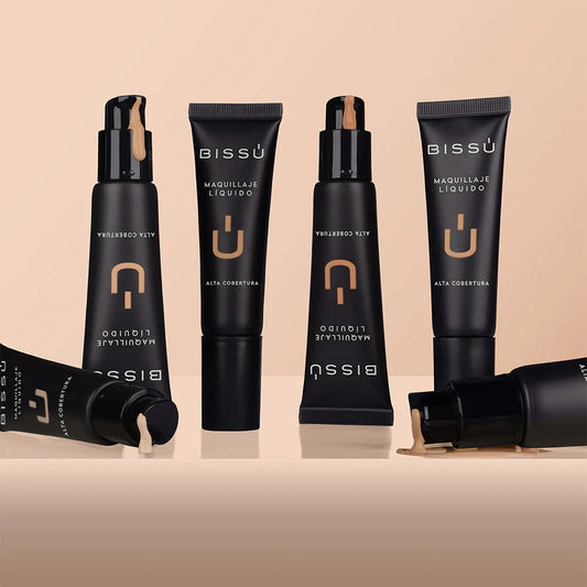 BISSÚ - Base Liquida Matte de Alta Cobertura