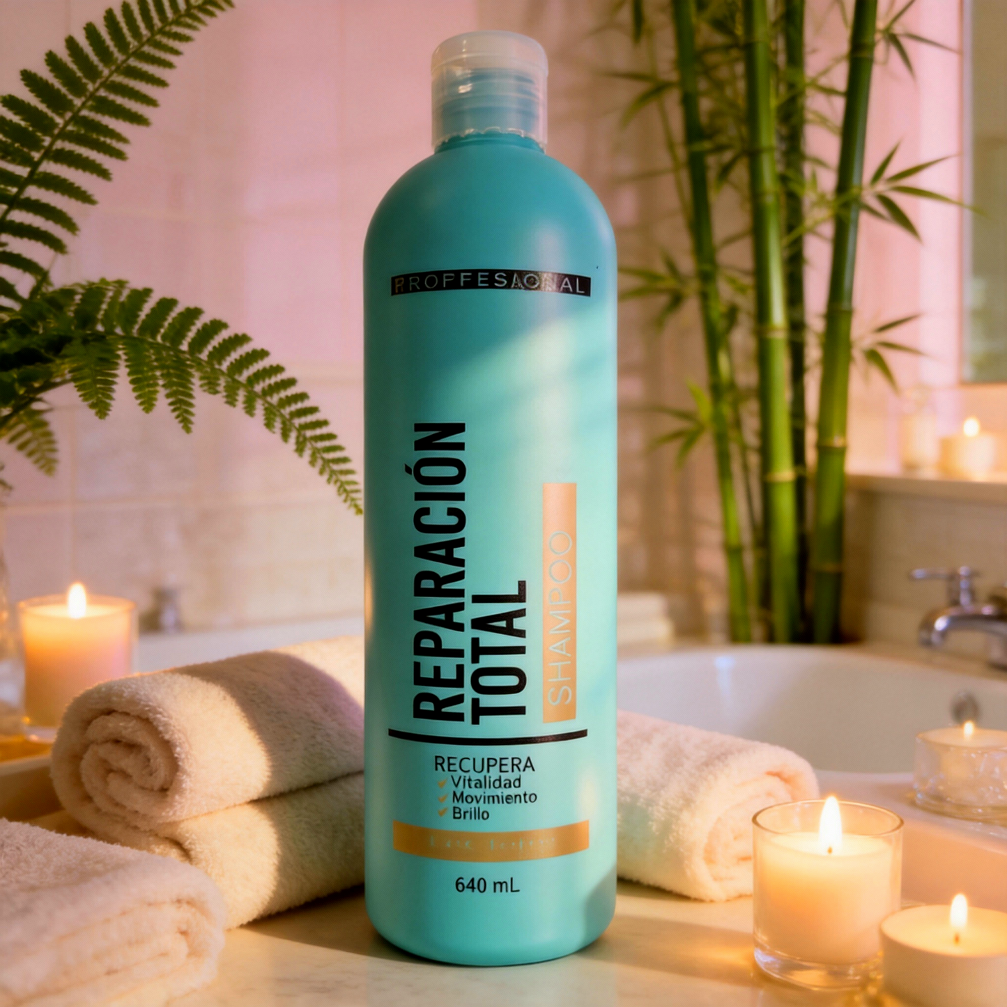 Shampoo de Reparación Total Professional - 640ml