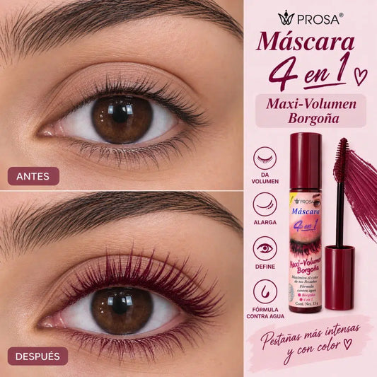 PROSA - Máscara Maxi-Volumen Borgoña