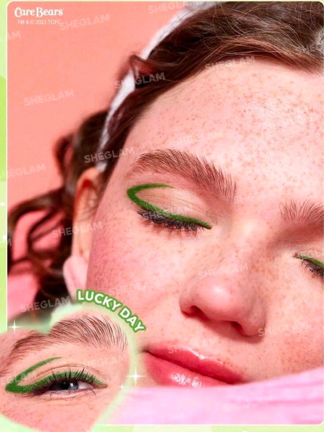 SHEGLAM - Delineador Plumón color Verde de los Ositos Cariñositos