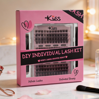 KISS - Kit de Extensión de Pestañas DIY "Infinite Lashes"