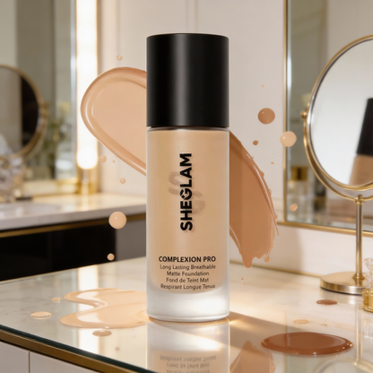 SHEGLAM - Base Matte de Alta Cobertura Complexion Pro