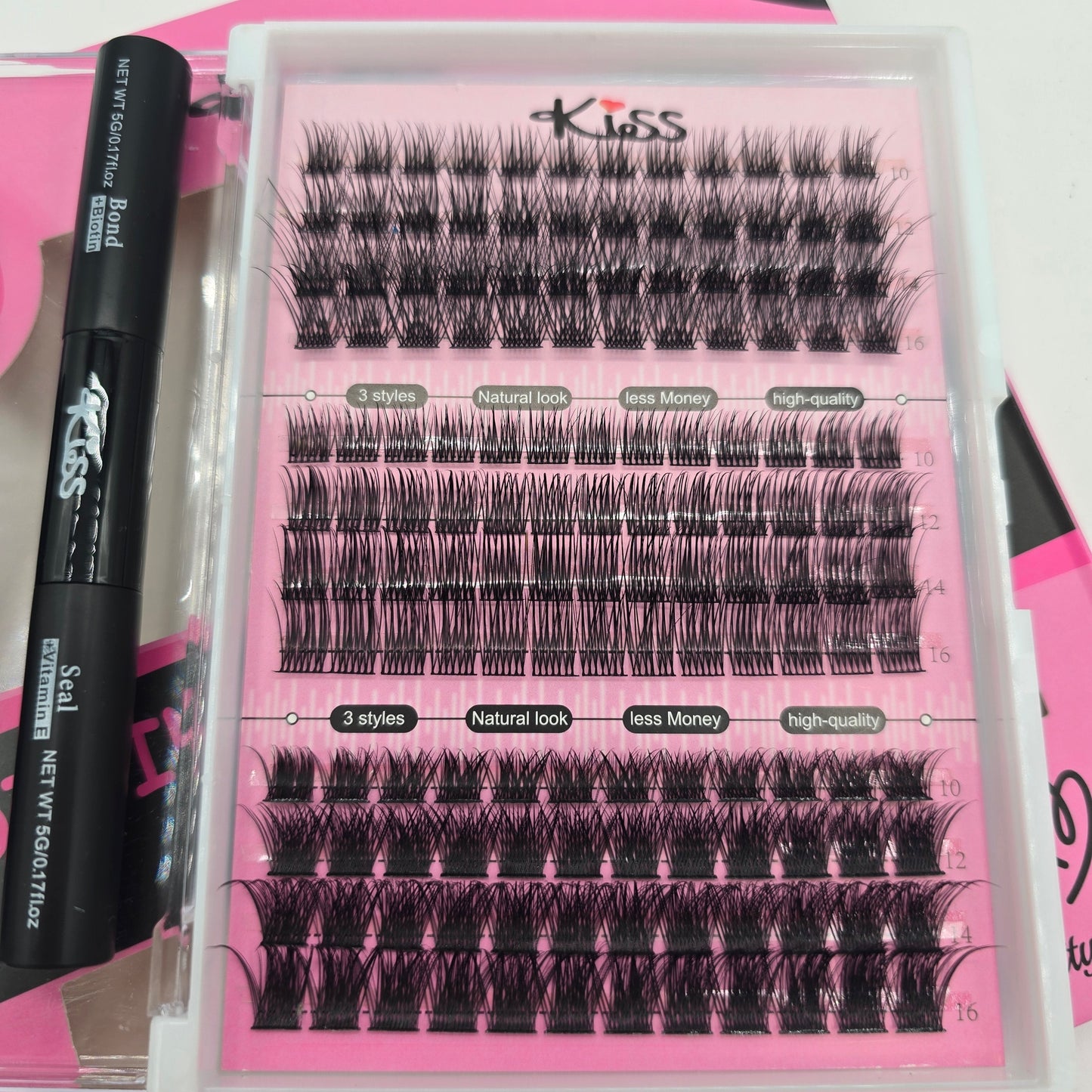 KISS - Kit de Extensión de Pestañas DIY "Infinite Lashes"