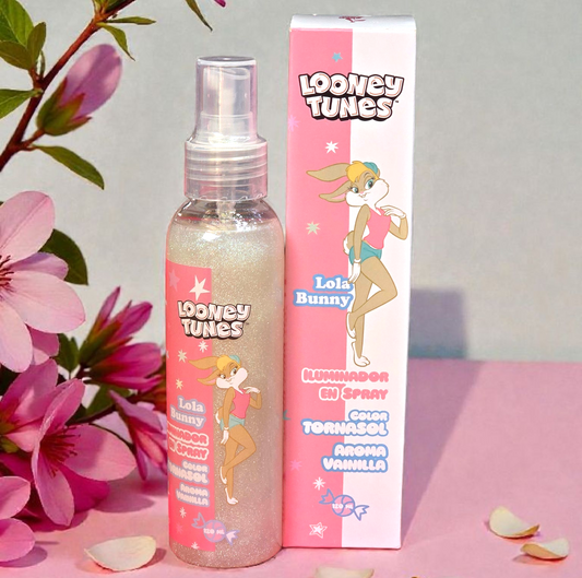 Iluminador Tornasol en Spray con Aroma a Vainilla