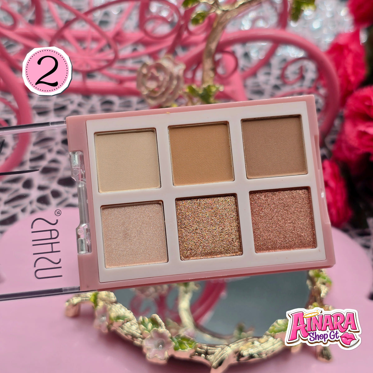 USHAS - Mini Paleta de Sombras