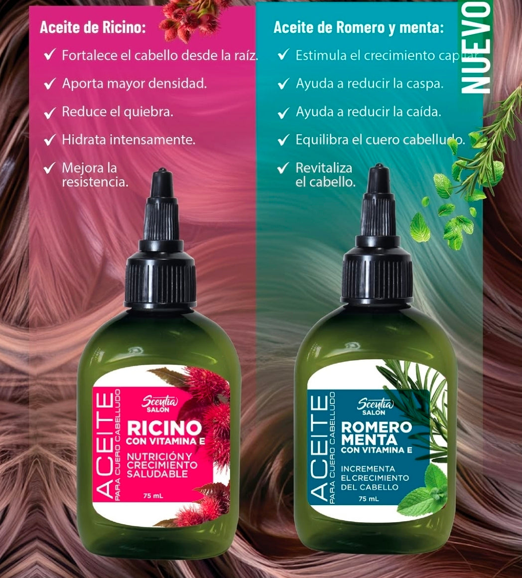 Aceites Multibeneficios para el Cabello