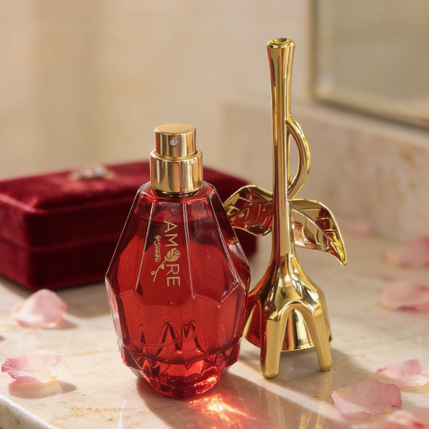 Amore  – Perfume en Forma de Rosa