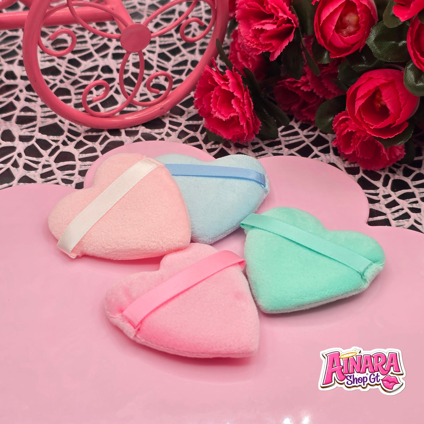 Set de 4 borlas afelpadas