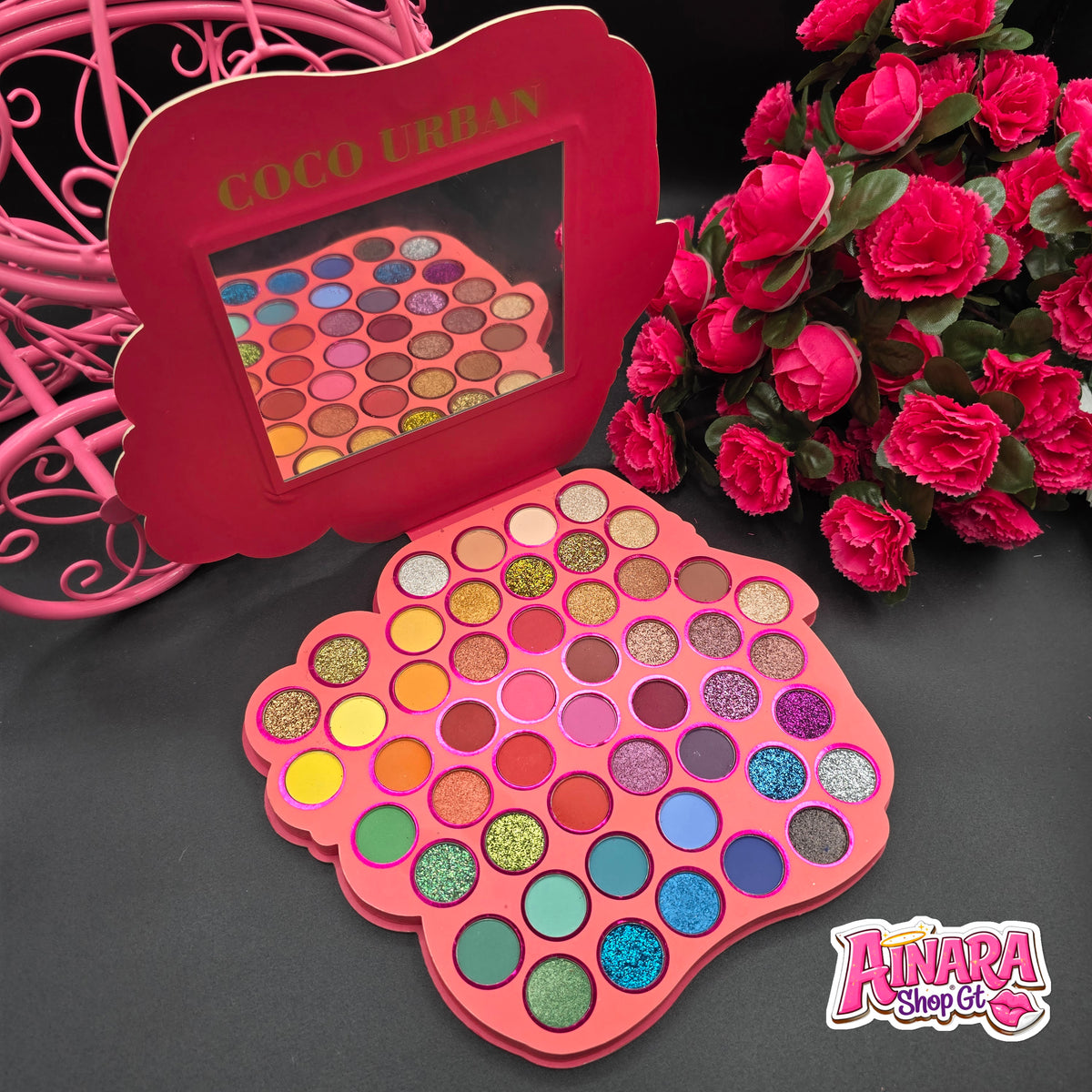 Paleta de Sombras de 50 Colores