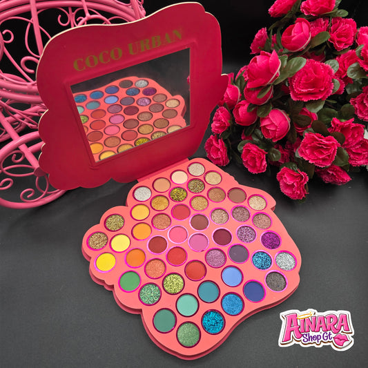 Paleta de Sombras de 50 Colores