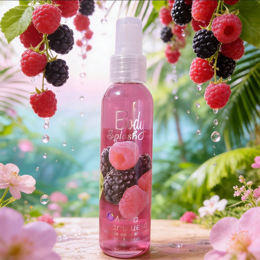 Body Splash Aroma Mora y Frambuesa