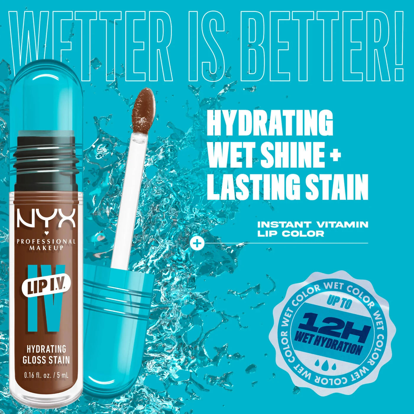 NYX - Hydrating Gloss Stain Lip IV
