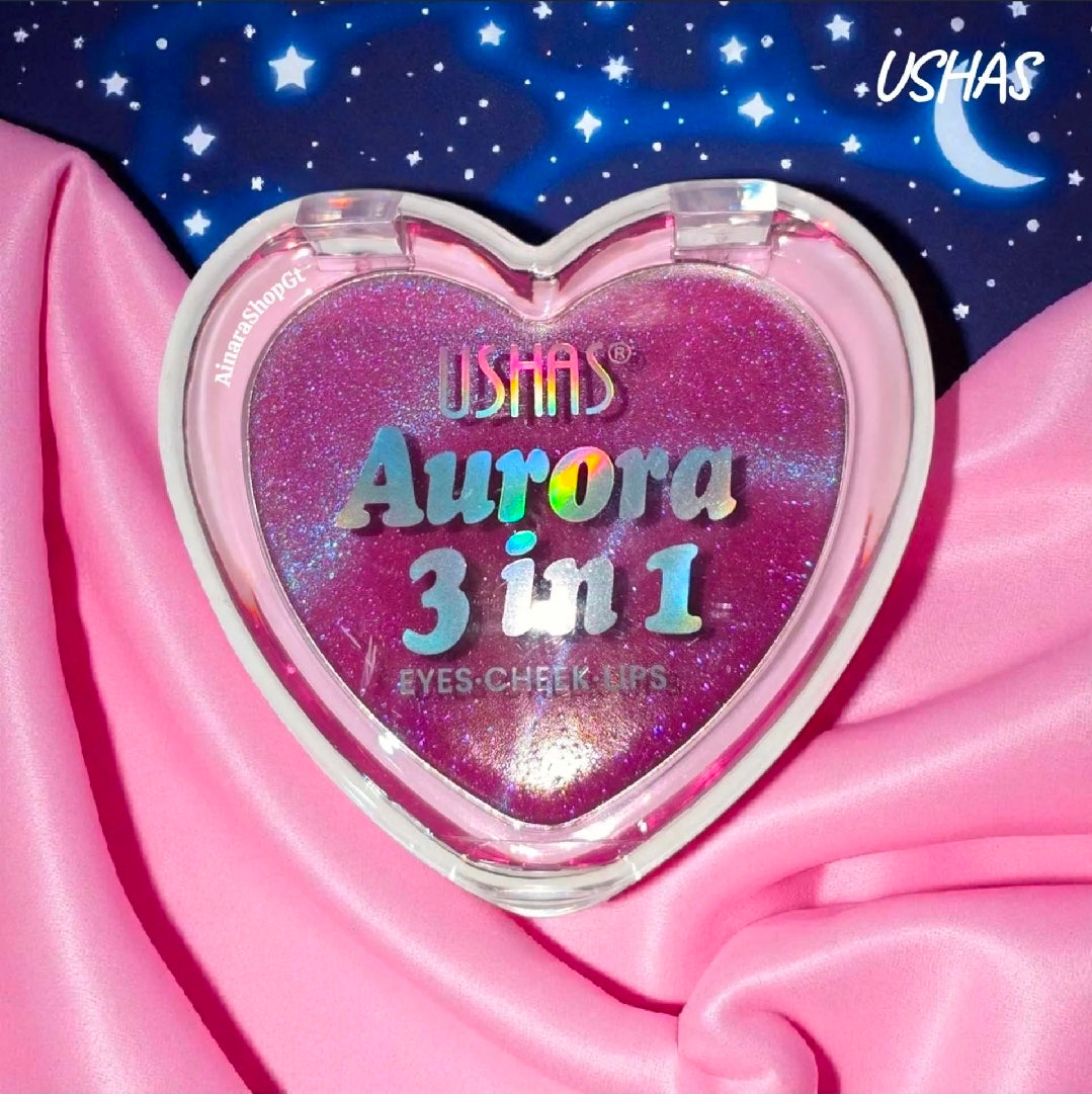 USHAS - Rubor en Crema Aurora 3 en 1