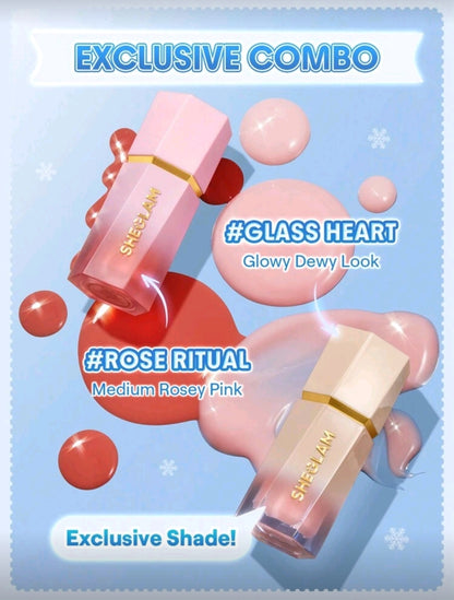 SHEGLAM - Dúo Edición Limitada de Rubor Matte y Rubor Glow