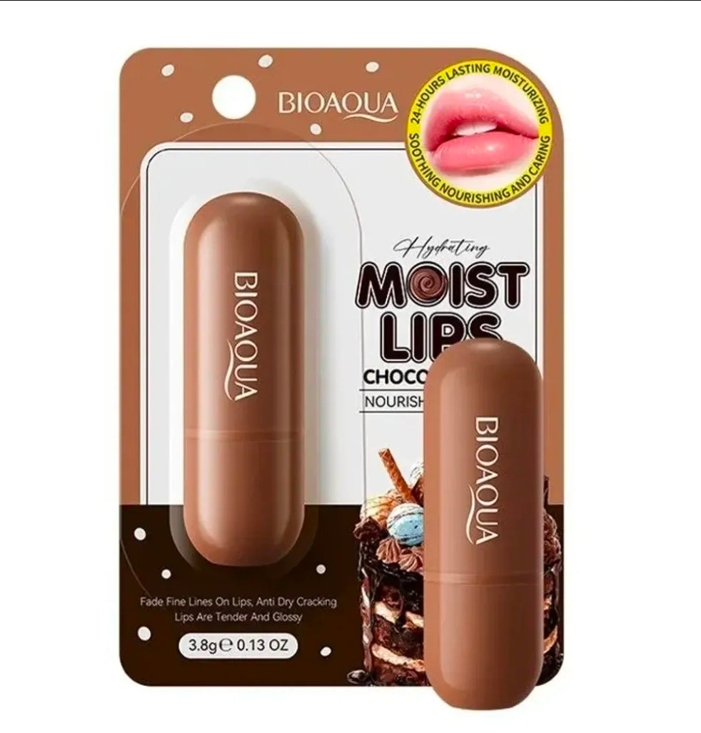 BIOAQUA - Bálsamo Labial Aroma a Chocolate
