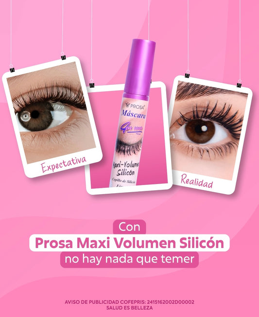 PROSA - Máscara de Pestañas Maxi Volumen Silicón