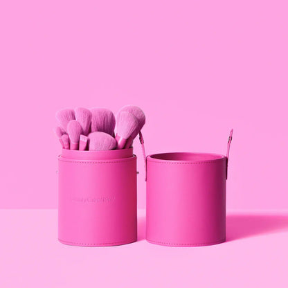 BEAUTY CREATIONS - Kit de 24 Brochas Profesionales Hot Pink