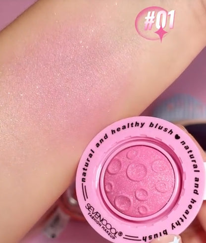 Rubor Brillante con Diseño de Planeta