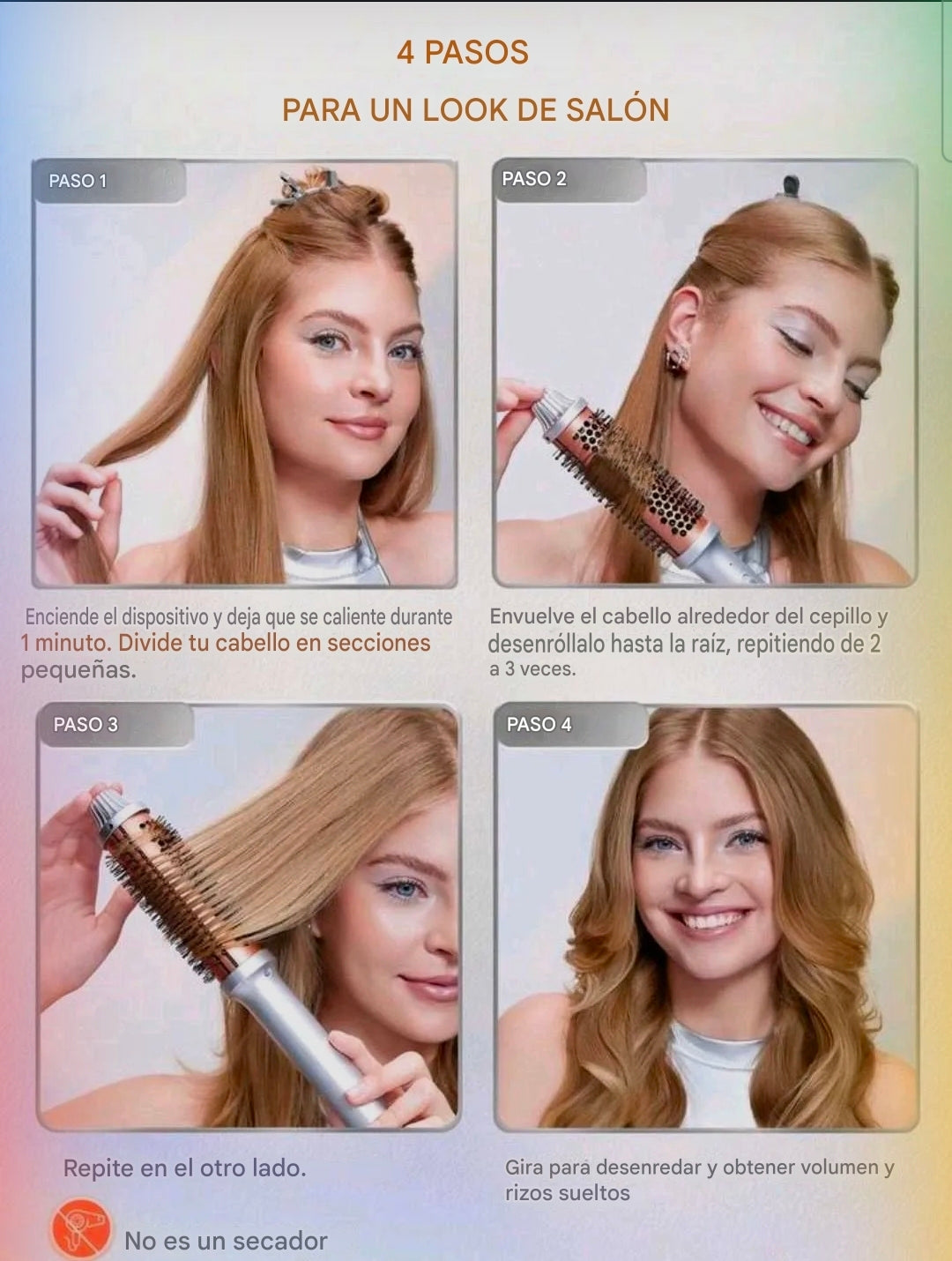 SHEGLAM - Cepillo Estilizador para Cabello Blowout Look