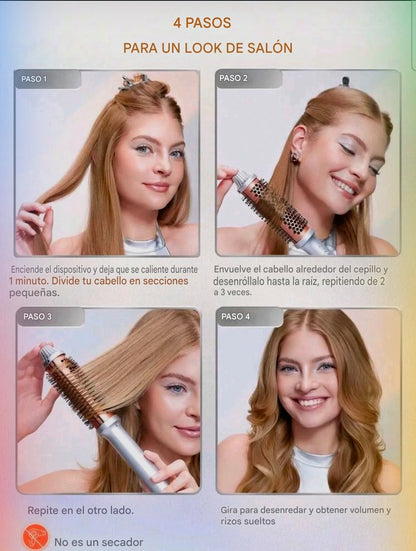 SHEGLAM - Cepillo Estilizador para Cabello Blowout Look