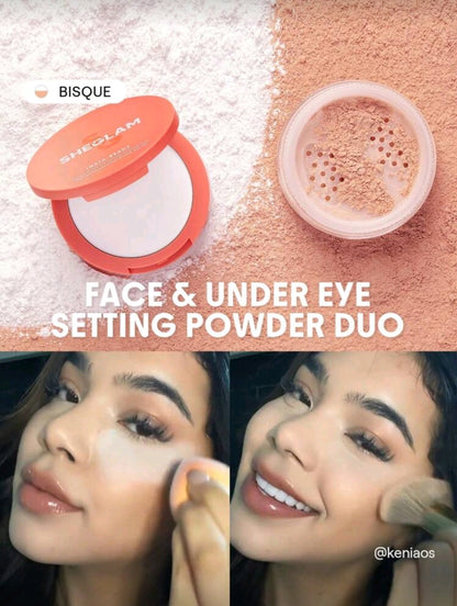 SHEGLAM - Dúo de Polvos Insta Ready Traslúcidos