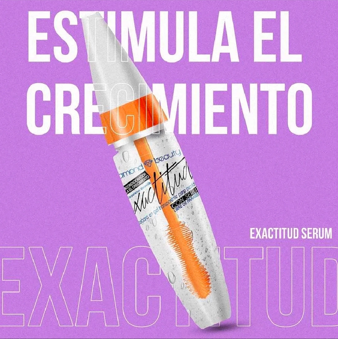 Diamond Beauty - Serúm en Gel para Pestañas Exactitud Rimel
