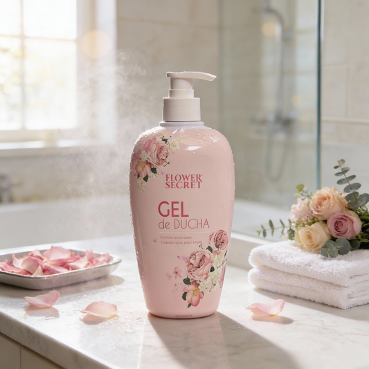 Gel Corporal de Ducha con Aroma a Gardenias